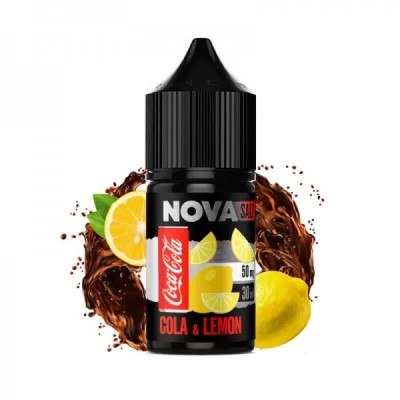 Рідина NOVA Salt 30ml/30mg Cola&Lemon - купити