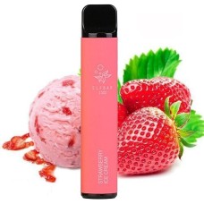Одноразова POD система ELF BAR 1500 Strawberry Ice Cream