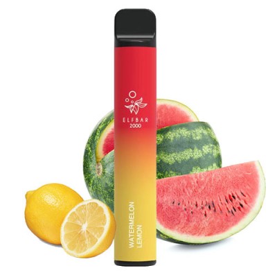 Одноразова POD система ELF BAR 2000 Watermelon Lemon на 2000 затяжок - купити