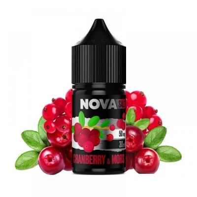 Рідина NOVA Salt 30ml/30mg Cranberry&Mors