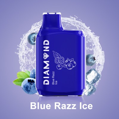 Одноразова POD система Mosmo Diamond 4000 Blue Razz Ice на 4000 затяжок