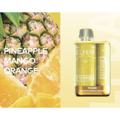 Одноразова POD система ELF BAR TE5000 Pineapple Mango Orange на 5000 затяжок - купити