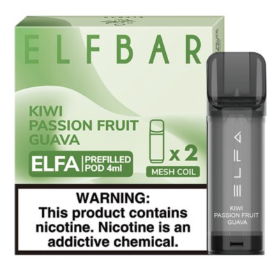 Картридж ELF BAR ELFA 50mg/4ml Kiwi Passion Fruit Guava - купити