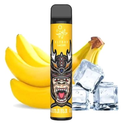 Одноразова POD система ELF BAR Lux1500 Banana Ice на 1500 затяжок