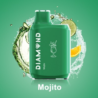Одноразова POD система Mosmo Diamond 4000 Mojito на 4000 затяжок