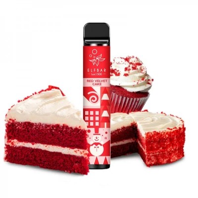 Одноразова POD система ELF BAR Lux1500 Red Velvet Cake на 1500 затяжок