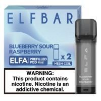 Картридж ELF BAR ELFA 50mg/4ml Blueberry Sour Raspberry