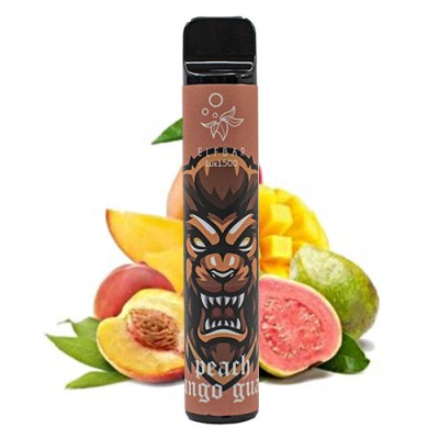Одноразова POD система ELF BAR Lux1500 Peach Mango Guava на 1500 затяжок - купити