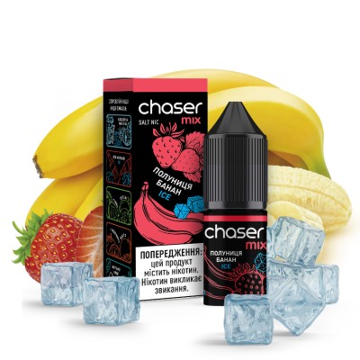 Рідина Chaser Salt 10ml/30mg Полуниця Банан ICE - купити