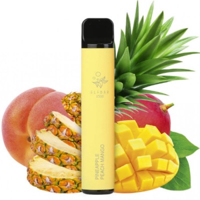 Одноразова POD система ELF BAR 1500 Pineapple Peach Mango на 1500 затяжок