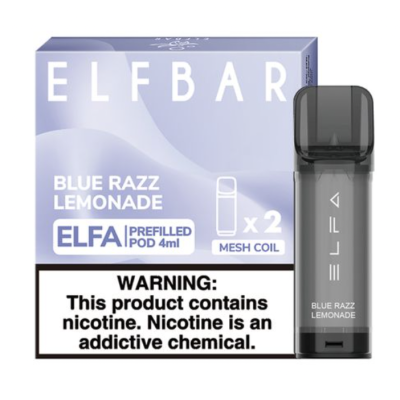 Картридж ELF BAR ELFA 50mg/4ml Blue Razz Lemonade - купити