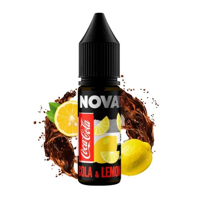 Рідина NOVA Salt 15ml/50mg Cola&Lemon - купити