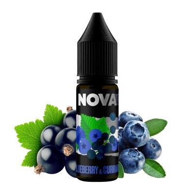 Рідина NOVA Salt 15ml/65mg Blueberry&Currant - купити