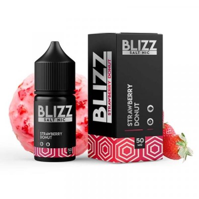 Рідина BLIZZ Salt 30ml/30mg Strawberry Donut - купити