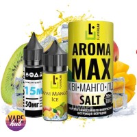 Набір Aroma MAX Salt 30 мл 50 мг - Kiwi Mango Ice