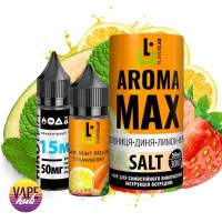 Набір Aroma MAX Salt 30 мл 50 мг - Strawberry Melon Lemon Mint